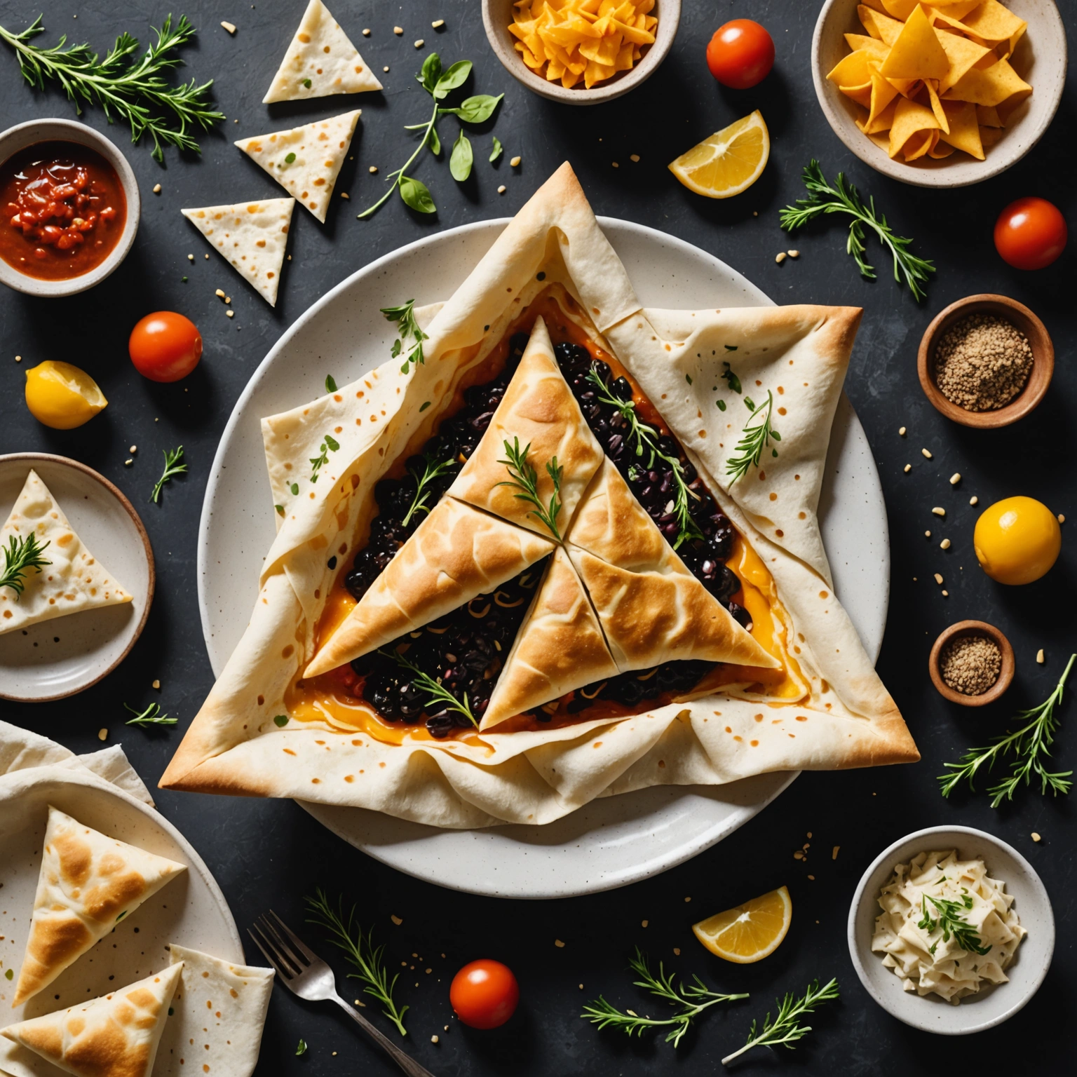 Лаваш треугольником: творческий подход к традиционной кухне