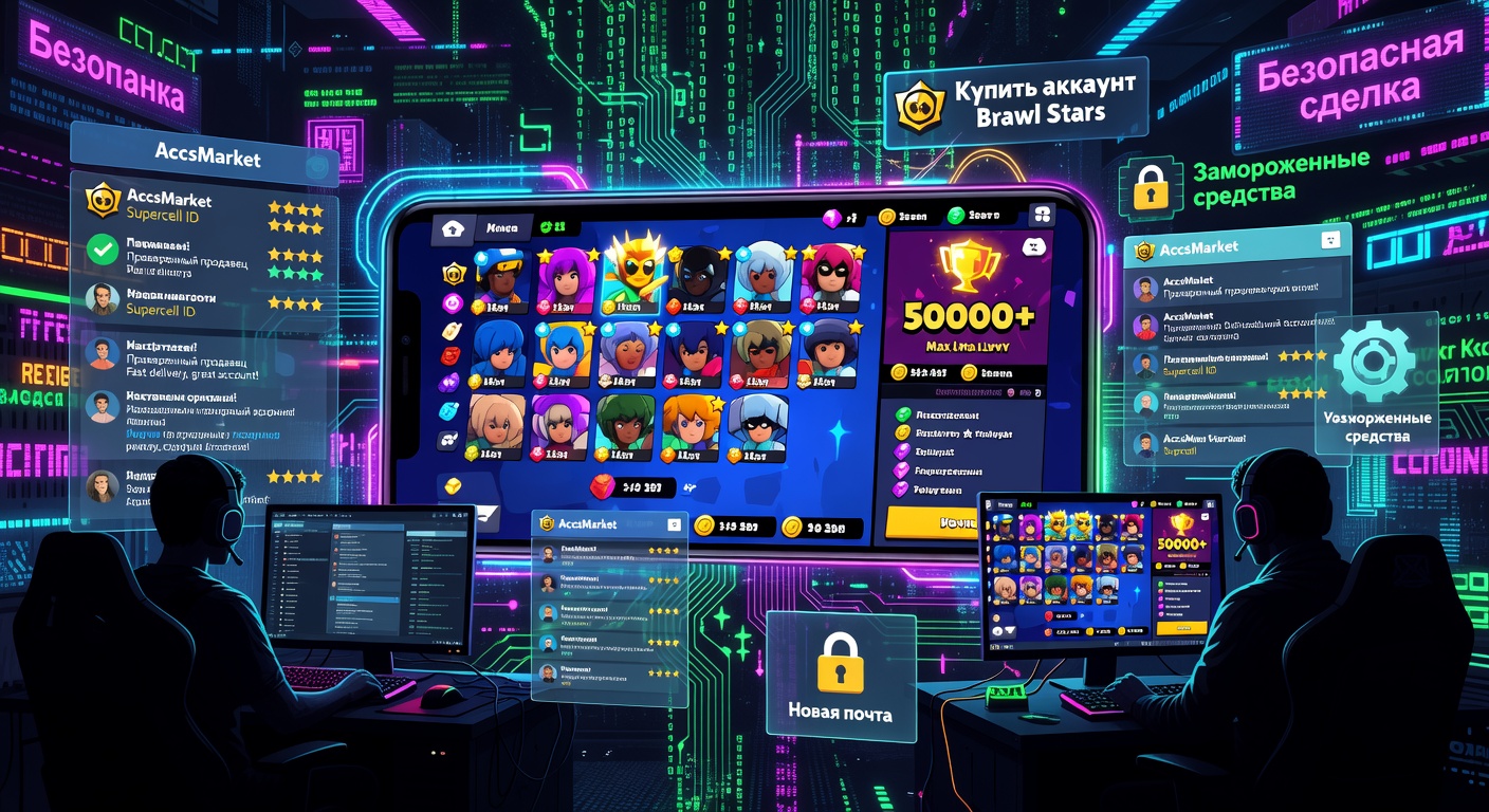 Купить и продать аккаунт Brawl Stars: как безопасно совершить сделку