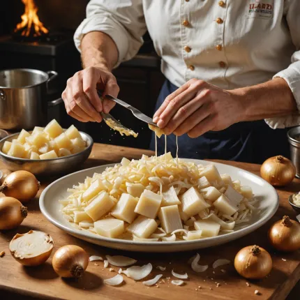 Искусство создания идеальных закусок: секреты варки сала в луковой шелухе